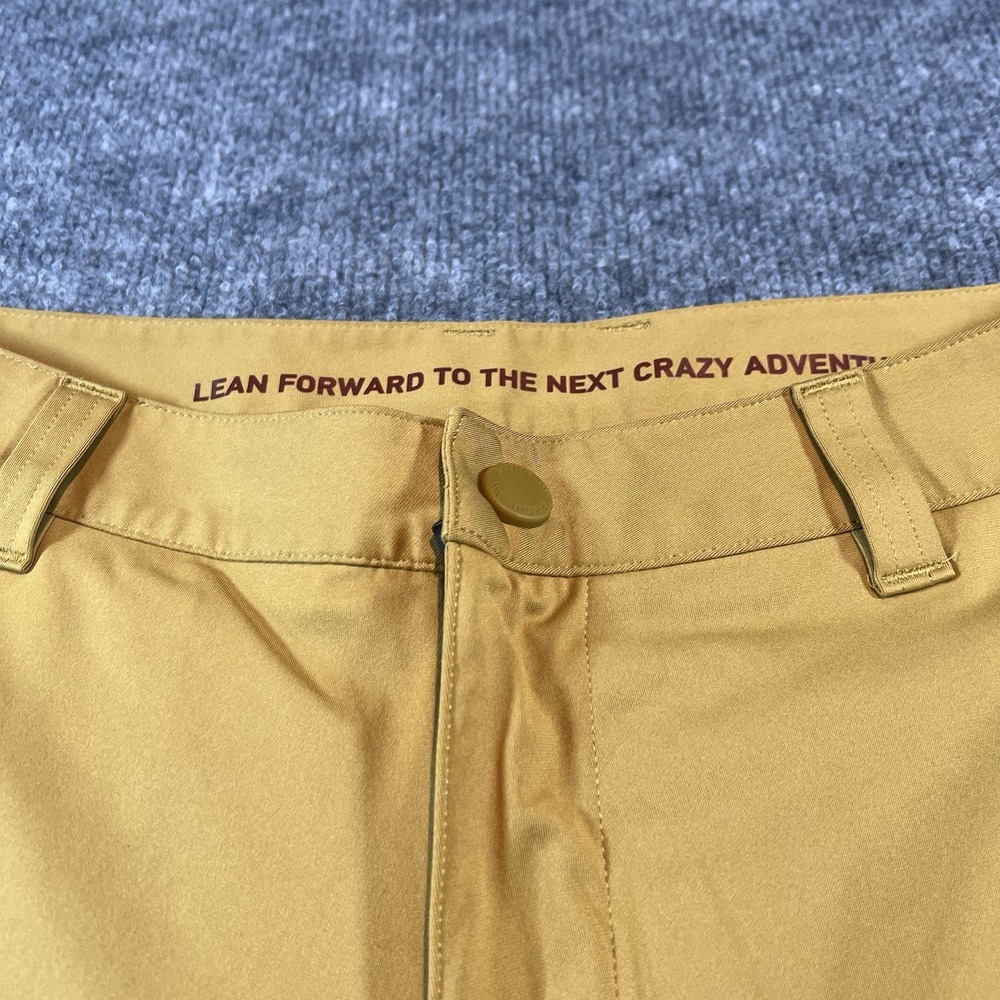 Rhone Shorts Mens 33x9 Commuter Mustard‎ Yellow Athleisure Casual Golf Stretch